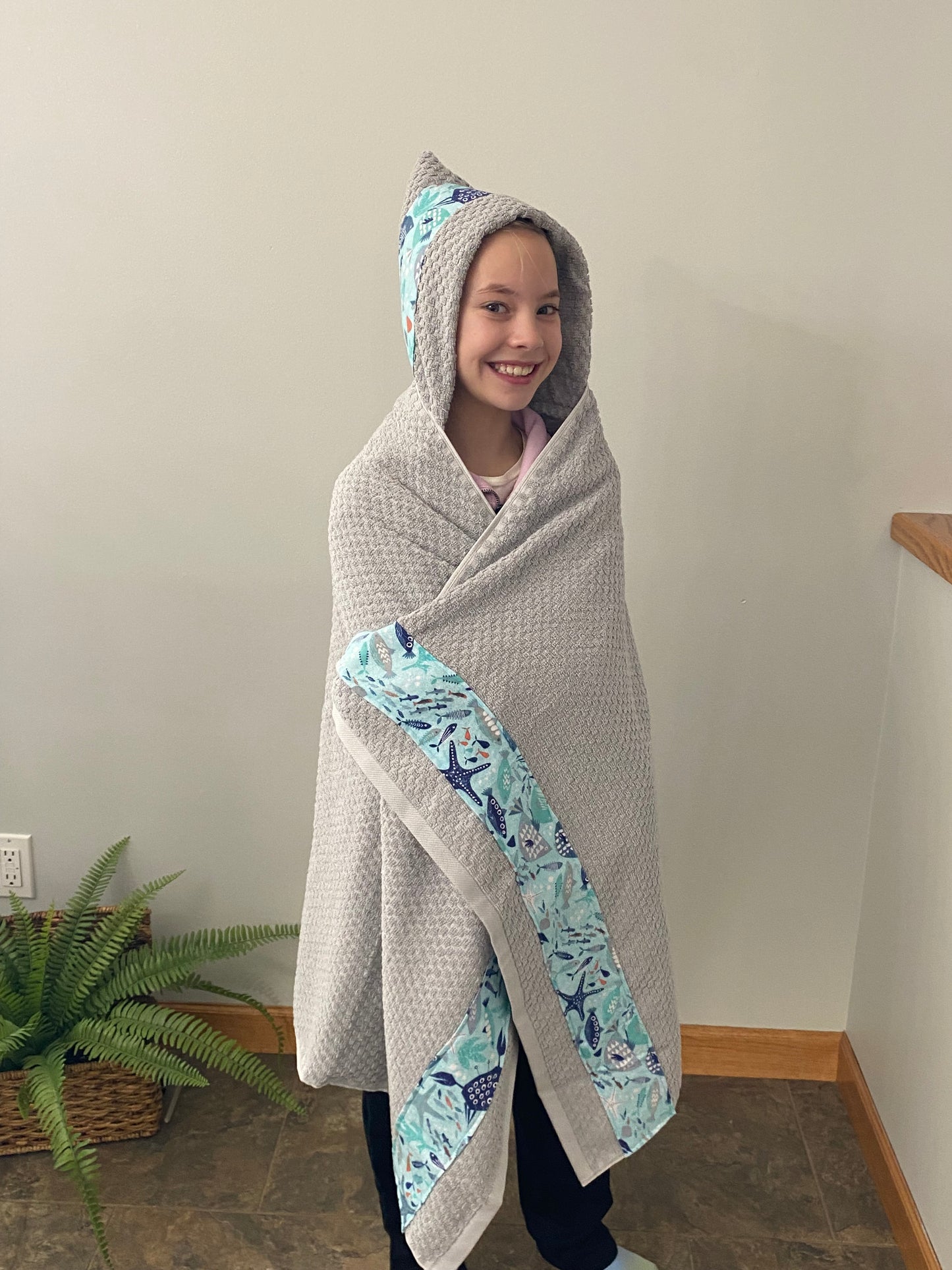 Hooded Bath Towel Set